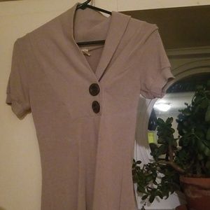 Short sleeve sweater